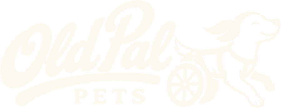 Old Pal Pets logo, light